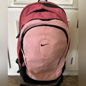 Pink Nike backpack
